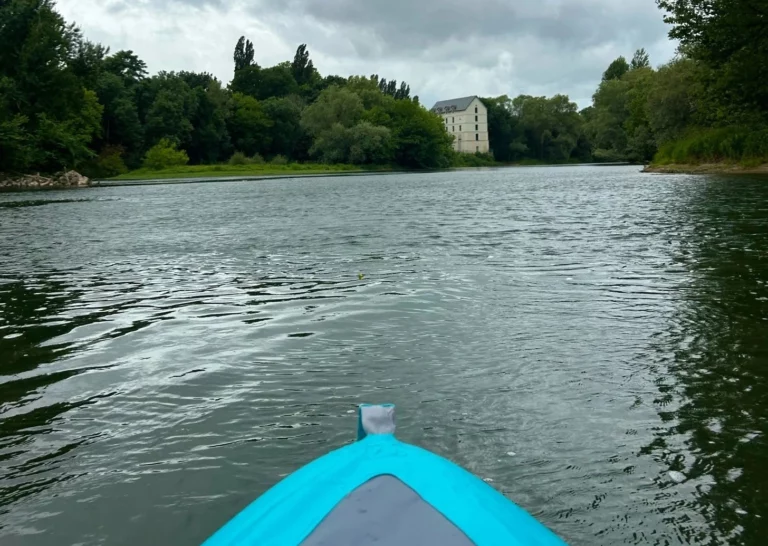 activité nautique sur le Cher