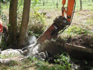 Restauration de la continuité écologique sur le ruisseau des Fosses Blanches et la Molaine